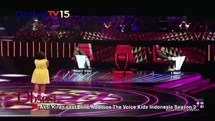 Tulus Terharu dengan Aksi Kiran Pada Ajang The Voice Kids Indonesia Season 2