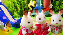 Pesadilla en el parque - Unboxing y review de juguetes de Calico Critters en español