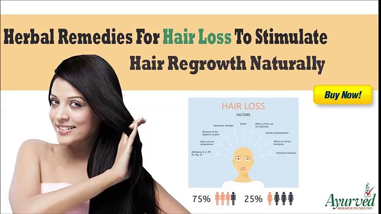 Herbal Remedies For Hair Loss To Stimulate Hair...