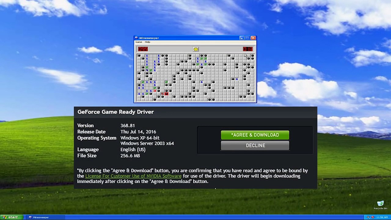The Windows XP Gaming Experience