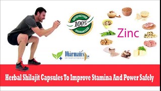 Herbal Shilajit Capsules To Improve Stamina And Power Safely