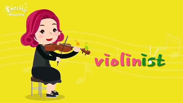 Kids vocabulary - Musical Instruments - Orchestra instrument - English educational video for kids