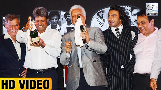 Kapil Dev & Ranveer Spray Champagne And Relived 1983 Worlcup Moment