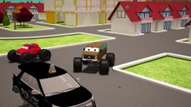 Monster Truck Adventures - Police Car Chase | EPISODE SIX | Police Monster Truck Upgrade Tuning