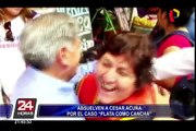 Reacciones tras decisión del PJ de absolver a César Acuña por caso 'Plata como cancha'