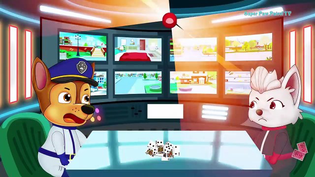 Paw Patrol Chase Paw Patrol Skye Falls While Playing In The Garden! Finger Family Song N