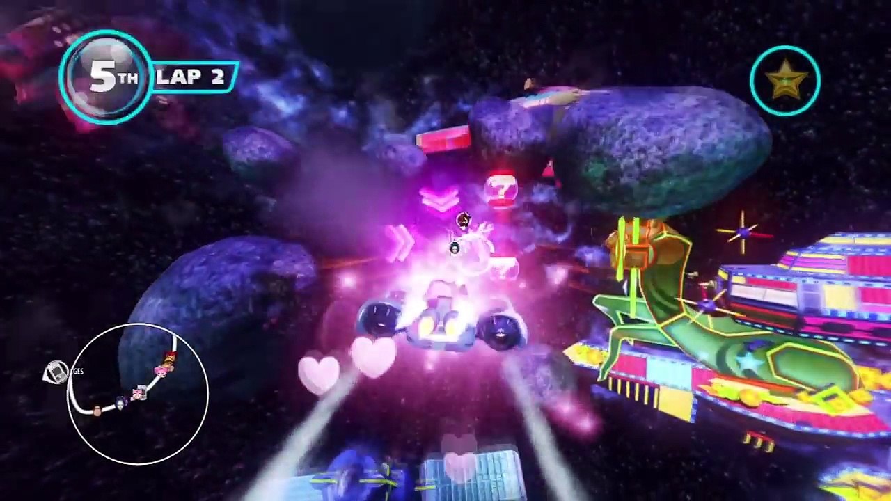 Sonic & All-Stars Racing Transformed (360) - Every Charers All-Star Move (No Alex Kidd)