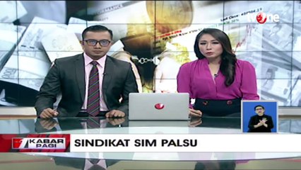 Petugas Bongkar Sindikat Pembuat SIM Palsu di Medan