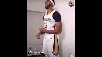 Anthony Davis enchaîne les messages de promo pour les Pelicans