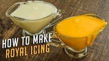 Royal Icing Recipe | How To Make Royal Icing | Eggless Recipe | Icing For Cake and Cookies | Upasana