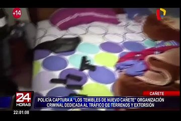 Prima de Ollanta Humala es capturada en megaoperativo contra banda de traficantes de terreno