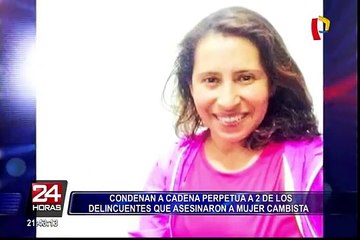 San Isidro: sujetos que asesinaron a cambista pagarán 200 mil soles por reparación civil