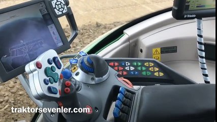 Bu traktörün içi muhteşem - Fendt 828 vario