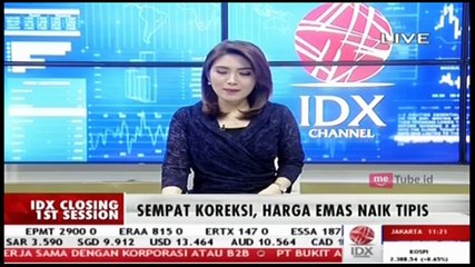 Harga Emas Naik Tipis
