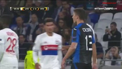 Alejandro Gomez Super Goal HD - Lyon 1-1 Atalanta 28.09.2017