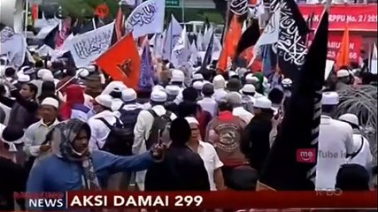 Situasi Terkini Aksi 299 di Depan Gedung DPR