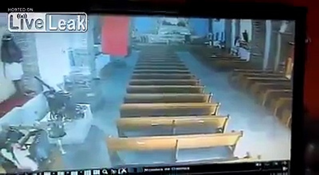 Church collapses