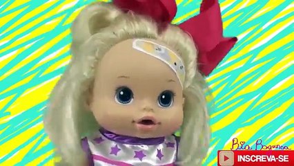 SALVANDO Baby Alive Bia Bagunça! Afogamento na Piscina Novelinha em Portugues | DisneySurpresa