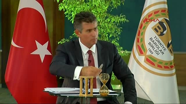 Türkiye Barolar Birliği 'Uluslararası Hukuk Penceresinden Ortadoğu ve Türkiye'yi' Konuştu-3