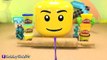 GIANT Play-Doh MINECRAFT STEVE Makeover! Lego Head, Hulk Avenger Smash Surprise Boxes by HobbyKidsTV