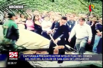 Capturan a presunto autor intelectual del asesinato del hijo de Carlos Burgos