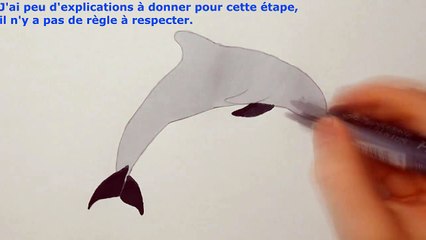 Dessiner un Dauphin - Tutoriel (FACILE)-xsg8iVpjZb4