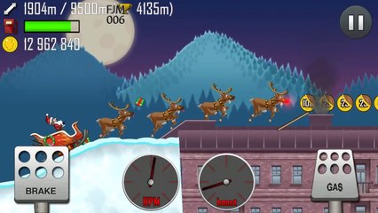 Hill Climb Racing / Northpole / Sleigh / Trineo. Feliz Navidad. Merry Christmas