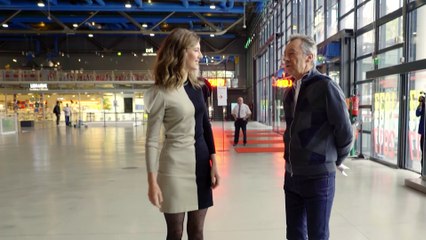 Louise Bourgoin et Michel Denisot au Centre Pompidou | OFF | VANITY FAIR