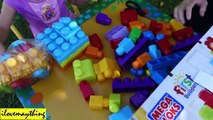 Unboxing Mega Bloks Learn how to count Train, 1-2-3 Counting Train