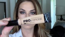 Easy Flawless Contour & Highlighting On A Budget Using LA Girl Pro Concealer!