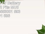 LB1 High Performance 6600mAh111V Battery for HP G62 Fits MU06 MU09 593553001