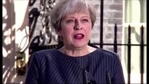 Un et un à un un à et annonce corps élection langue mai ministre premier Casser Royaume-Uni Theresa slams opposition