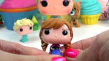 Queen Elsa Disney Frozen Mini Pocket Pop Vinyl Princess Anna Olaf Snowman Doll Figure Set Collection