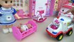Hello Kitty Ambulance car and Baby doll with surprise eggs toys play