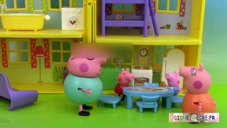 37.Peppa Pig Pelleteuse de Mr Bull ♥ Peppa Pig Mr Bull's Road Digger Jouets