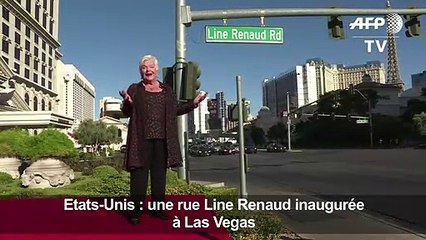 USA: une rue Line Renaud inaugurée à Las Vegas