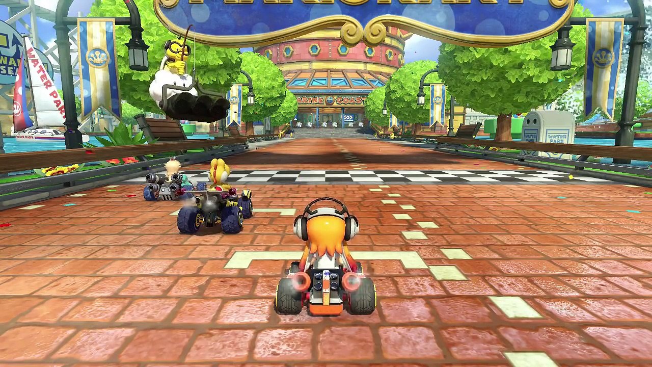 もしかしてイカガールはスミ効かない？検証マリオカート8デラックス(02)【mariokart8 deluxe】