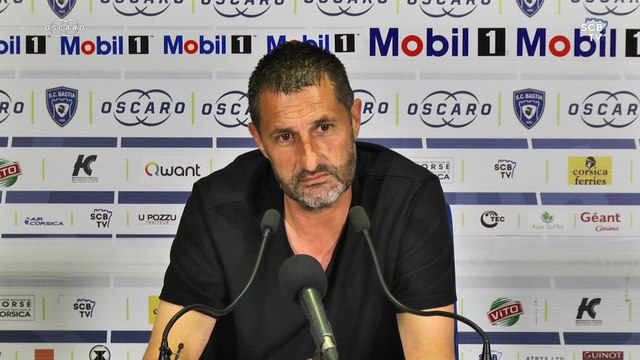 Le Cannet-Bastia : Conf. d'avant-match de S. Rossi