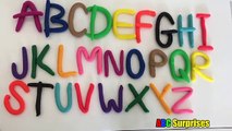 Play Doh ABC Learn Alphabet Learn ABC SONG Colorful Alphabet for Kids ABC Surprises