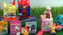 14 EPIC Kinder Surprise Eggs - CRAZY UNPACKING! (part 2) Disney Princess, Spiderman & Spongebob
