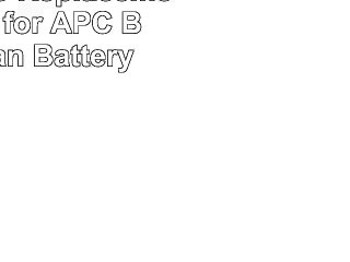 Download Video: RBC110 UPS Replacement Battery  for APC By American Battery