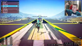 GTA V Online: BMX vs SUPER CARROS A PARTIDA DIFÍCIL!!!