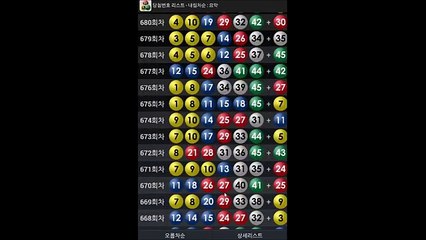 [로또 Lotto] 765회(17.07.29) 당첨번호!! 예측한다! 이번 주 당첨번호 분석! 5등 5회 당첨