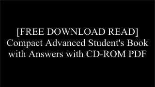 [Rpnmv.F.R.E.E D.O.W.N.L.O.A.D] Compact Advanced Student's Book with Answers with CD-ROM by Peter MayMartin Hewings ZIP