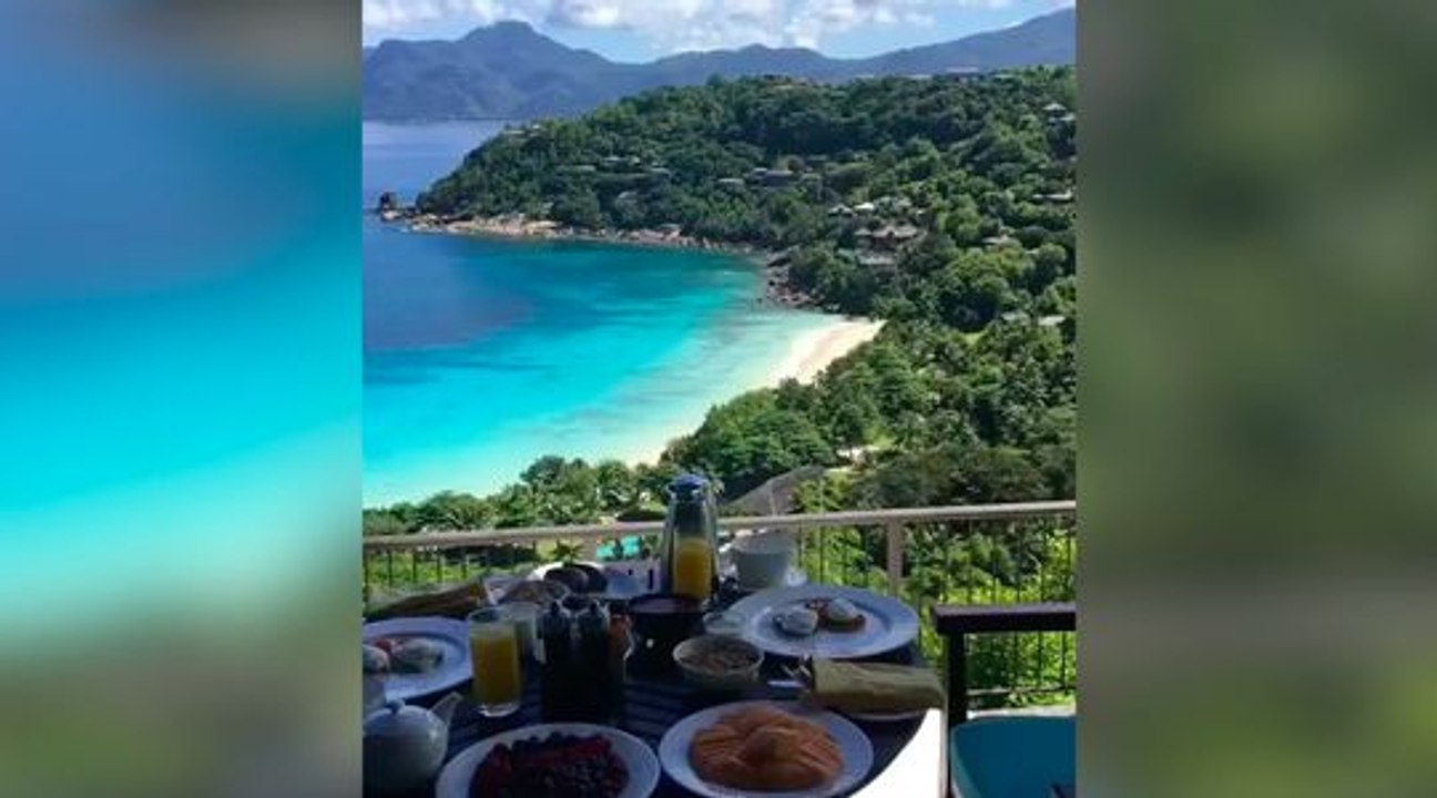 Un petit déjeuner sur l'île de Mahe aux Seychelles ?
