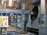Industrial washing machine and industrial dryers