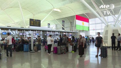 Irak: les étrangers quittent Erbil par peur d'y être coincés