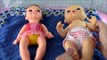 Baby Alive and Disney Princess Baby Belle Bath Time! BLIND BAGS! Baby Dolls Buble Bath!