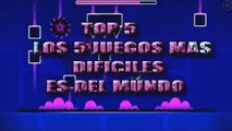 Top 5 los juegos mas Difíciles Del Mundo