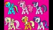 My Little Pony Coloring Pages for Kids - My Little Pony Coloring Book - MLP Coloring Games